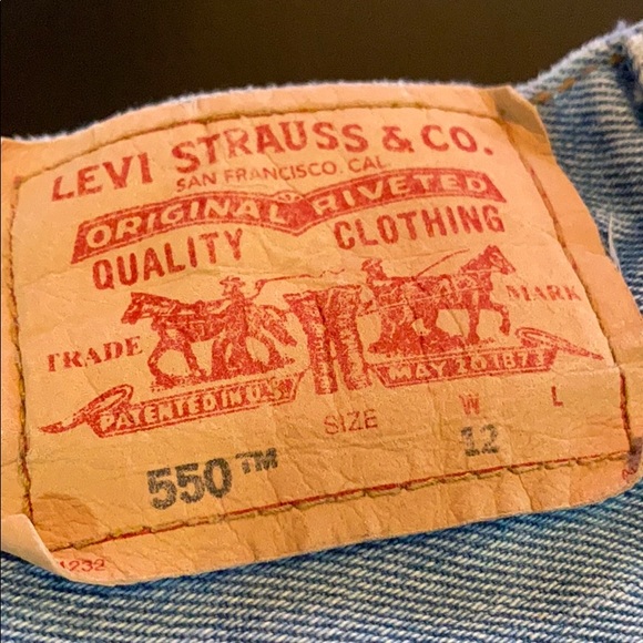 Levi Strauss 550 Mom Shorts Size 12 - Picture 4 of 5